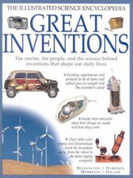 Paperback Great Inventions: The Illustrated Science Encyclopedia Book