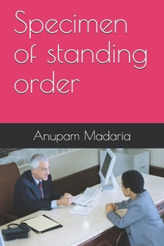 Specimen of standing order