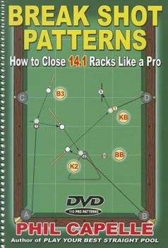 Paperback Break Shot Patterns: How to Close 14.1 Racks Like a Pro Book and DVD Book