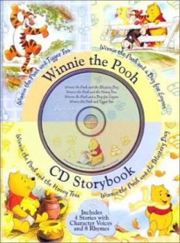 Hardcover Winnie the Pooh Stories CD Storybook Book