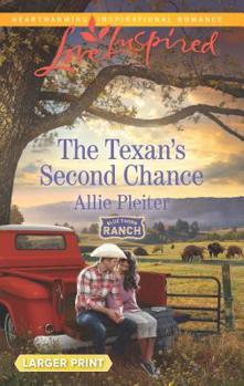 Mass Market Paperback The Texan's Second Chance [Large Print] Book