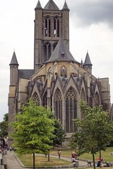 St. Nicholas Church in Ghent Belgium Journal: 150 Page Lined Notebook/Diary