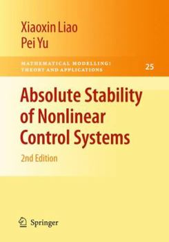 Paperback Absolute Stability of Nonlinear Control Systems Book