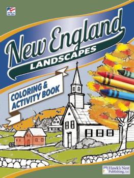 New England Coloring and Activity Book