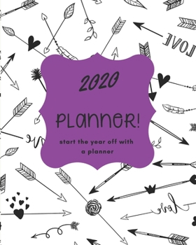 Paperback 2020 Weekly Planner: The Ultimate Weekly Planner 8x10 136 pages just for all occasions! Book