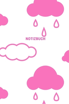 Notizbuch: Punktraster A5 Wolke Pink Heft f�r Notizen Lettering Skizzen Dot Grid Journal Gepunktetes Tagebuch 120 Seiten mit Punktpapier