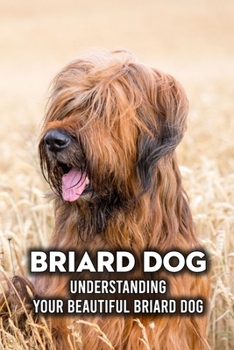 Paperback Briard Dog: Understanding Your Beautiful Briard Dog: What You Should Know About Briard Dogs Book