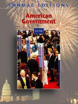 Paperback Annual Editions: American Government 07/08 Book