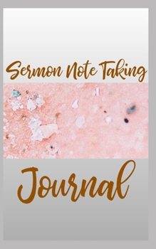 Sermon Note Taking Journal