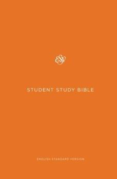 Hardcover ESV Student Study Bible (Orange) Book