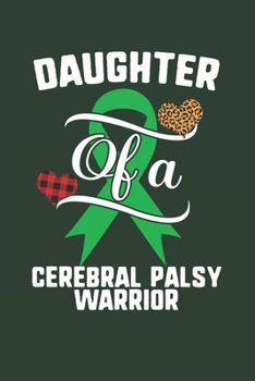 Daughter Of A Cerebral Palsy Warrior: Cerebral Palsy Awareness Leopard Buffalo Plaid Family Gift