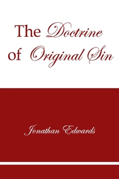 Paperback The Doctrine of Original Sin Book