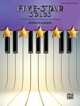 Paperback Five-Star Solos, Bk 3: 11 Colorful Solos for Late Elementary Pianists Book
