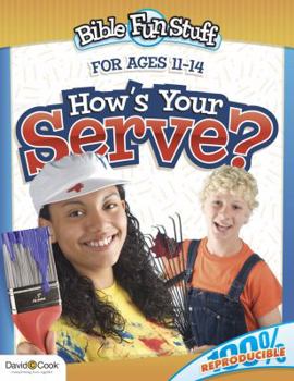 Paperback How's Your Serve? (Bible Funstuff) Book
