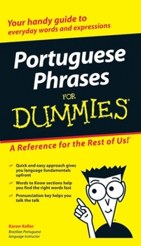 Paperback Portuguese Phrases for Dummies Book