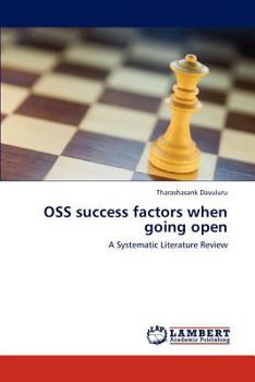 Paperback OSS success factors when going open Book