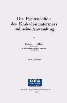 Paperback Die Eigenschaften Des Kaskadenumformers Und Seine Anwendung [German] Book