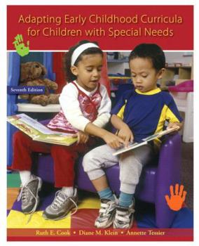 Paperback Adapting Early Childhood Curricula for Children with Special Needs Book