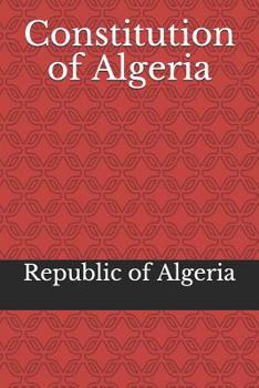 Paperback Constitution of Algeria Book