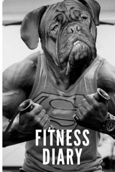 Fitness diary: Lined Notebook Journal, 120 pages, A5 sized