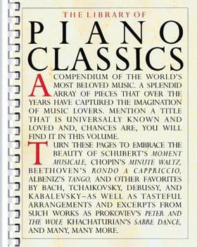 Paperback Library of Piano Classics: Piano Solo Book