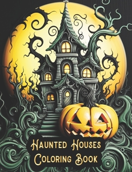 Paperback Haunted Houses Coloring Book