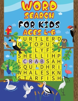 Word Search For Kids Ages 4-6: An Amazing Word Search Activity Book for Kids Word Search for Kids)
