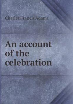 Paperback An account of the celebration Book