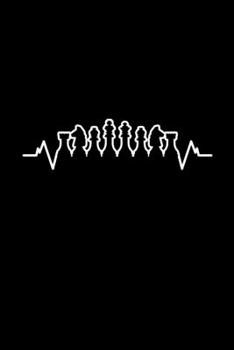 chess pulse heartbeat: 6" x 9" 120 pages blank Journal I 6x9 Sketch Notebook I Diary I Journaling I Planner I chess lovers I Board game