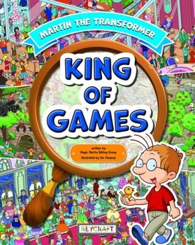 Hardcover Martin the Transformer: King of Games Book