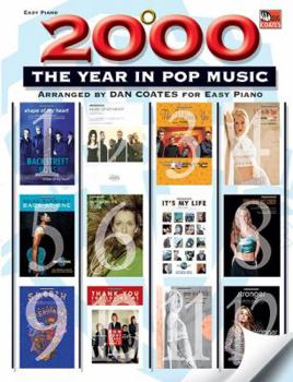 Paperback 2000 the Year in Pop Music: Arranged by Dan Coates for Easy Piano Book