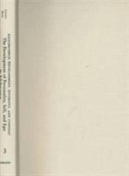 Hardcover The Development of Personality, Self, and Ego in Adolescence Book