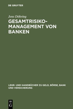Hardcover Gesamtrisiko-Management von Banken [German] Book