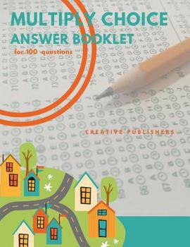 Paperback Multiply Choice Answer Booklet: for 100 questions Book