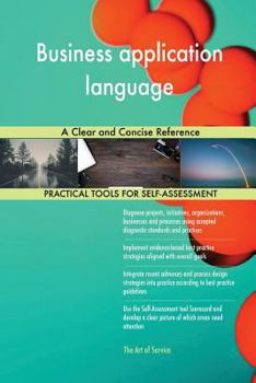 Paperback Business application language A Clear and Concise Reference Book