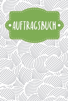Auftragsbuch: Erfassung von Kundenauftr?gen, praktisch zum Ausf?llen - Motiv: Abstrakte Muscheln