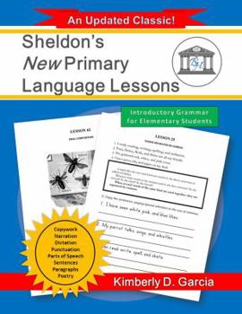 Paperback Sheldon's New Primary Language Lessons Book