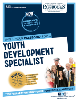 Paperback Youth Development Specialist (C-4976): Passbooks Study Guide Volume 4976 Book