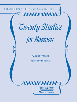 Paperback Twenty Studies for Bassoon Book