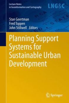 Hardcover Planning Support Systems for Sustainable Urban Development Book