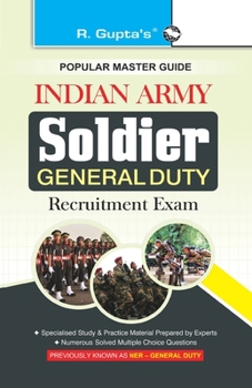 Paperback Indian Army Soldier General Duty Recruitment Exam Guide Book