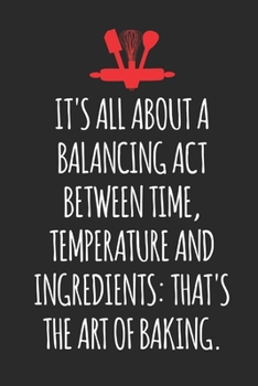 The Art Of Baking: Blank Recipe Journal to Write in for Women, Food Cookbook Design, baking pastry Recipes journal and Notes for Your Favorite ... for Women, Wife, Mom