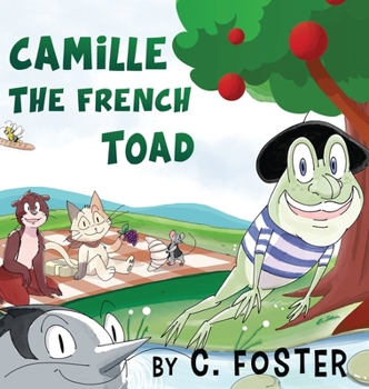 Hardcover Camille The French Toad Book