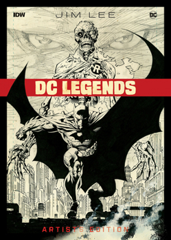 Hardcover Jim Lee DC Legends Artist's Edition Book