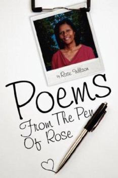 Paperback Poems From The Pen Of Rose Book