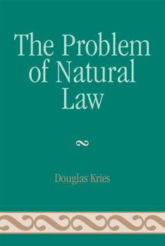 Paperback Problem of Natural Law Book