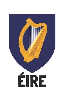Éire: Handy journal notebook diary with blank lined paper to write in (Europe)