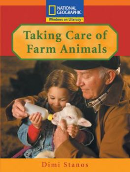 Paperback Windows on Literacy Step Up (Science: Animals Around Us): Taking Care of Farm Animals Book