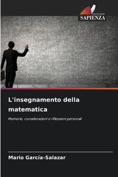 Paperback L'insegnamento della matematica [Italian] Book