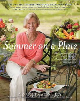Hardcover Summer on a Plate: More Than 120 Delicious, No-Fuss Recipes for Memorable Meals from Loaves and Fishes Book